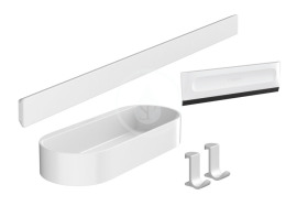 Hansgrohe  WallStoris Set kúpeľňových doplnkov, 27967700-HG