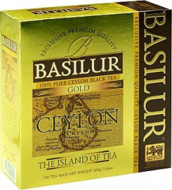 Basilur Island of Tea Gold 100x2g