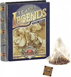 Basilur Legends Earl Grey pyramid 5x2g