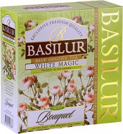 Basilur Bouquet White Magic 100x1,5g - cena, porovnanie