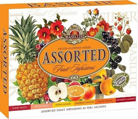 Basilur Fruit Infusions Assorted  60ks