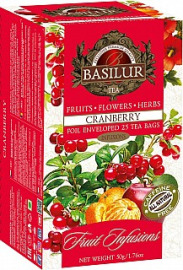 Basilur Fruit Cranberry  25x2g