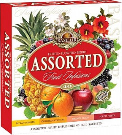 Basilur Fruit Infusions Assorted  40 sáčkov