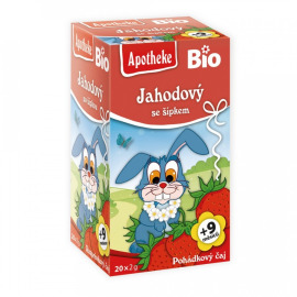 Apotheke Rozprávka jahodový so šípkami BIO 20x2g