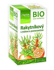 Apotheke BIO Rakytník-mäta-pomaranč 20x1,8g