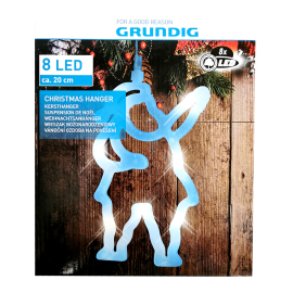 Vianočný LED Mikuláš 20cm  52-2V