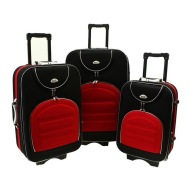 Rogal Červenočierna sada 3 cestovných kufrov "Movement" M, L, XL - cena, porovnanie