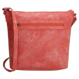 Beagles Červená prešívaná crossbody kabelka „Sunset“