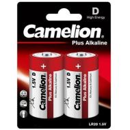 Camelion Batérie alkalické R20 LR2 PLUS D 2ks - cena, porovnanie