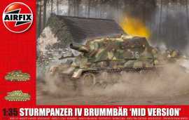 Airfix Classic Kit tank A1376 - Sturmpanzer IV Brummbar