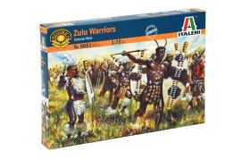 Italeri Model figurky 6051 - ZULU WARRIORS (ZULU WAR)