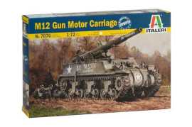 Italeri Model tank 7076 - M12 Gun Motor Carriage