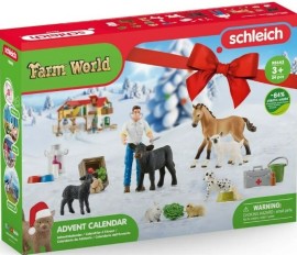 Schleich Adventný kalendár 2022 - Domáce zvieratá