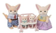 Sylvanian Family Rodina líšiek Fenek s dvojčatami - cena, porovnanie