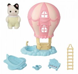 Sylvanian Family Mačiatko a zábavný balón pre bábätká