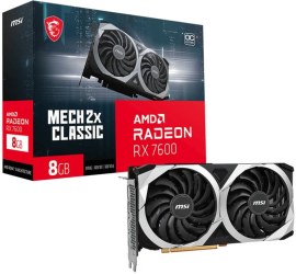 MSI RX 7600 MECH 2X CLASSIC 8G OC