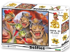 Clementoni 3D PUZZLE - Rap Party Selfie 100 ks