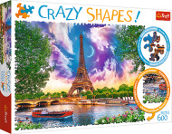 Trefl Puzzle 600 Crazy Shapes - Paríž - cena, porovnanie