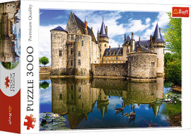 Trefl Puzzle 3000 - Zámok v Sully-sur-Loire, Francúzsko