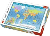 Trefl Puzzle Politická mapa sveta 2000 - cena, porovnanie