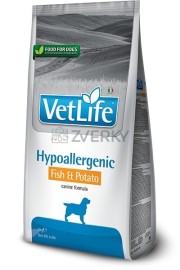 Vet Life Dog Hypoallergenic Fish & Potatoes 2kg