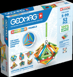 Geomag Supercolor recyklované 52ks