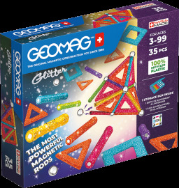 Geomag Glitter recyklované 35ks