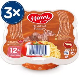 Nutricia Hami Tanierik Bolonské špagety 3x230g