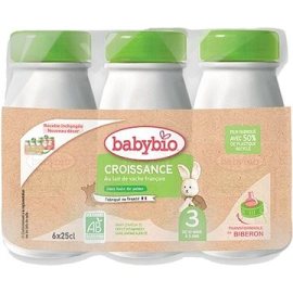 Babybio Croissance 3 Bio 6x250ml