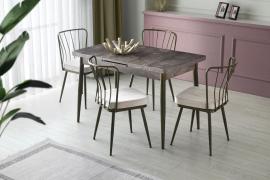 Hanah Home Dizajnový jedálenský stôl AY 120 - 150 cm