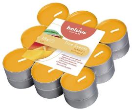 Bolsius Tealight True Scents, mango 18ks