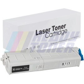 Toner OKi C532B (46490608) kompatibilný