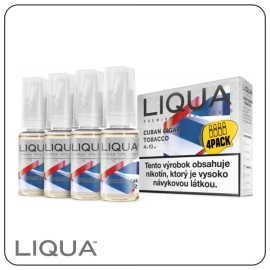 Ritchy LIQUA Elements 4Pack 4x10ml - 6mg/ml Cuban Cigar