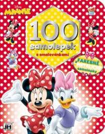 100 samolepiek s vymaľovankami/ Minnie