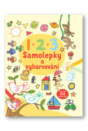 Samolepky a vybarvovaní 1 2 3 - cena, porovnanie