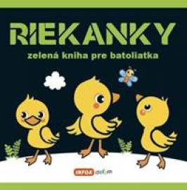 Riekanky - zelená kniha pre batoliatka