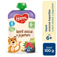 Nutricia HAMI Kapsička ovocná Lesné ovocie s jogurtom 100g - cena, porovnanie