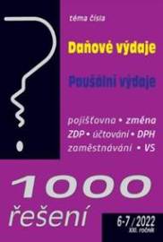 1000 řešení 6-7/2022 Daňové výdaje komplexně