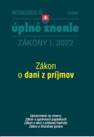 Aktualizácia I/3 2022 - daňové a účtovné zákony