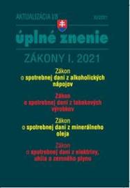 Aktualizácia I/8 2021 - daňové a účtovné zákony