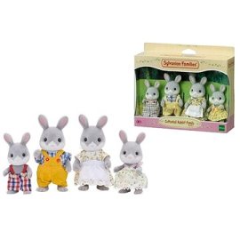 Sylvanian Families Rodina sivých králikov