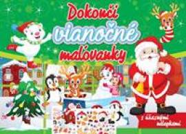 Dokonči vianočné maľovanky