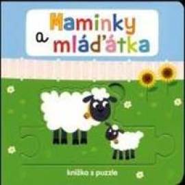 Maminky a mláďátka - Knížka s puzzle