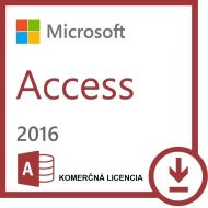 Microsoft Access 2016 - Komerčné - Volume Licencie - cena, porovnanie