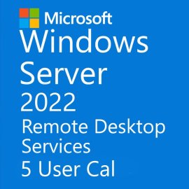 Microsoft Windows Server 2022 RDS - 5 User CAL OLP Volume Licencie