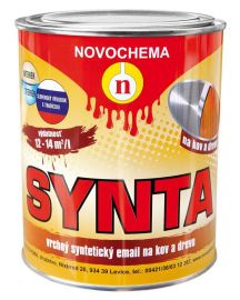 Novochema SYNTA S 2013 - Vrchná syntetická farba 8440 - červenohnedá 0.75kg