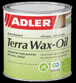 Adler TERRA WAX-OIL - Ekologický voskový olej ST 01/2 - heart of gold 0.75l