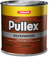 Adler Pullex Silverwood - efektná lazúra graualuminium - hliníkovo sivá 750ml - cena, porovnanie