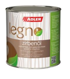 Adler Legno-Zirbenöl - prírodný limbový olej prirodzenou limbovou vôňou farblos - bezfarebný 750ml