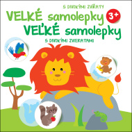 Velké samolepky s divokými zvířaty - cena, porovnanie